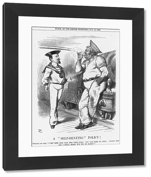 A Self-Denying Policy!, 1882. Artist: Joseph Swain