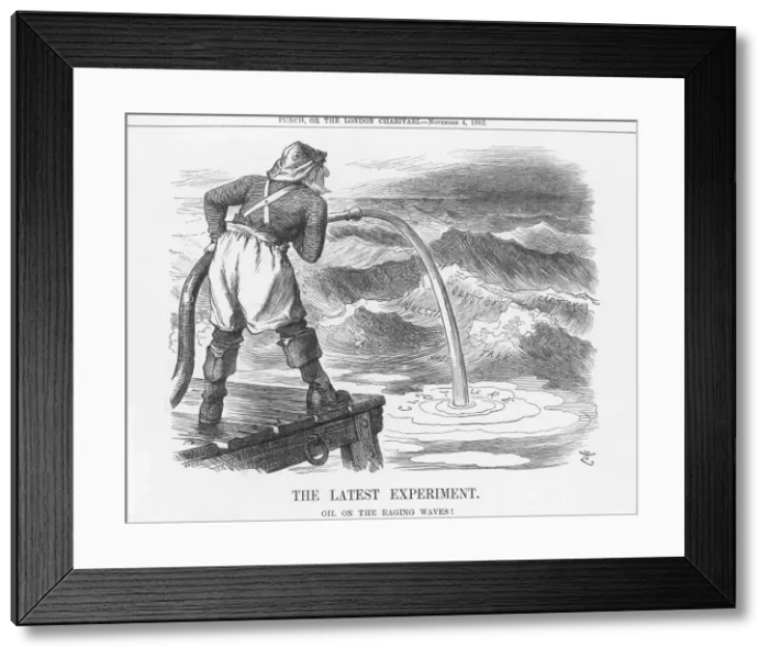 Framed Print : The Latest Experiment, 1882. Artist: Joseph Swain Framed Print : The Latest Experiment, 1882. Artist: Joseph Swain