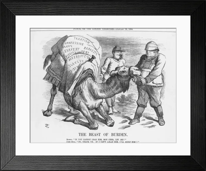 Framed Print : The Beast of Burden, 1884. Artist: Joseph Swain Framed Print : The Beast of Burden, 1884. Artist: Joseph Swain