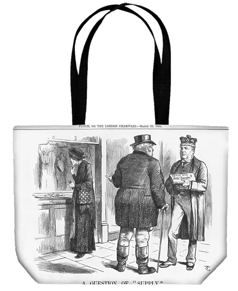 A Question of Supply, 1884. Artist: Joseph Swain