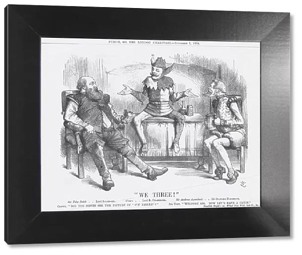 We Three!, 1884. Artist: Joseph Swain