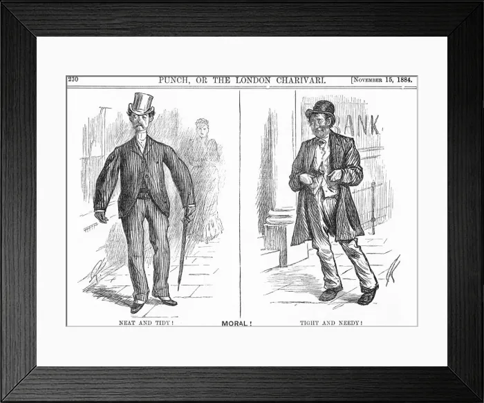 Framed Print : Tight and Needy, 1884