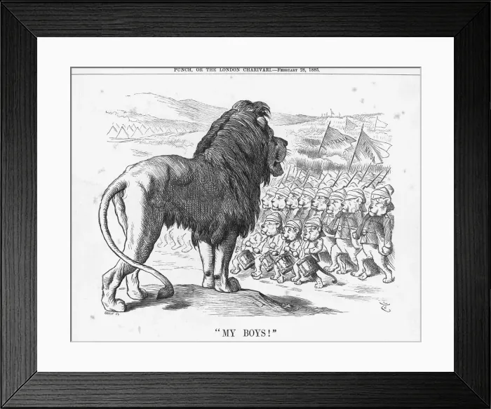 Framed Print : My Boys!, 1885. Artist: Joseph Swain Framed Print : My Boys!, 1885. Artist: Joseph Swain
