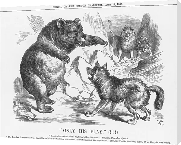 Only His Play, 1885. Artist: Joseph Swain