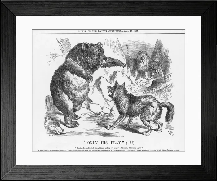 Framed Print : Only His Play, 1885. Artist: Joseph Swain Framed Print : Only His Play, 1885. Artist: Joseph Swain