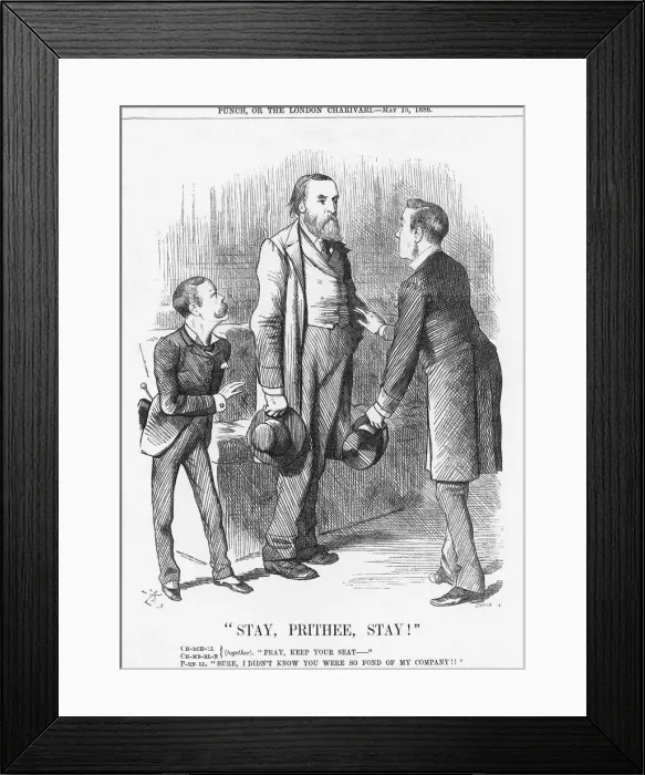 Framed Print : Stay, Prithee, Stay!, 1886. Artist: Joseph Swain Framed Print : Stay, Prithee, Stay!, 1886. Artist: Joseph Swain