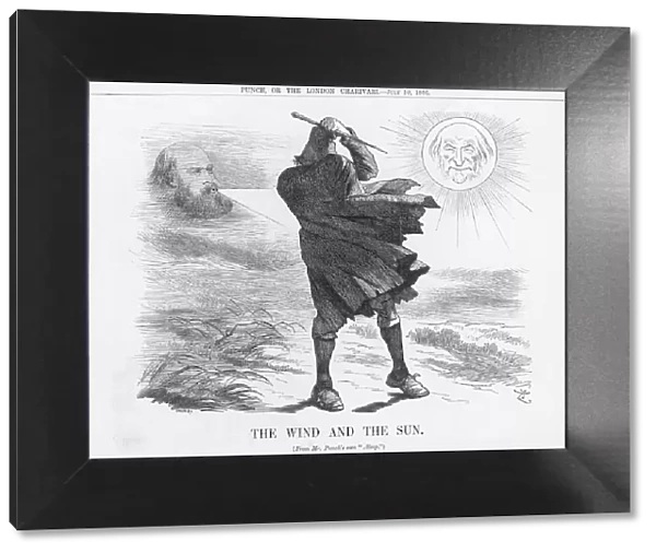 The Wind and the Sun, 1886. Artist: Joseph Swain