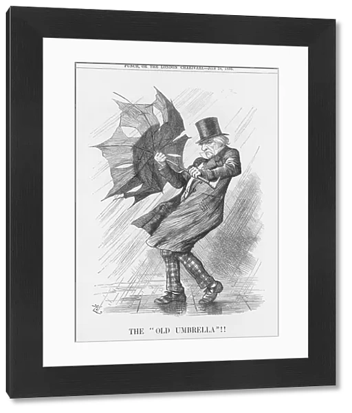 The Old Umbrella!!!, 1886. Artist: Joseph Swain