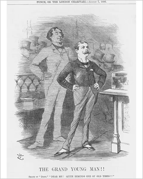 The Grand Young Man!!, 1886. Artist: Joseph Swain