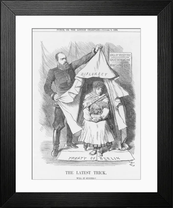 Framed Print : The Latest Trick, 1886. Artist: Joseph Swain Framed Print : The Latest Trick, 1886. Artist: Joseph Swain