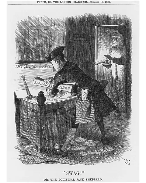 Swag!, 1886. Artist: Joseph Swain