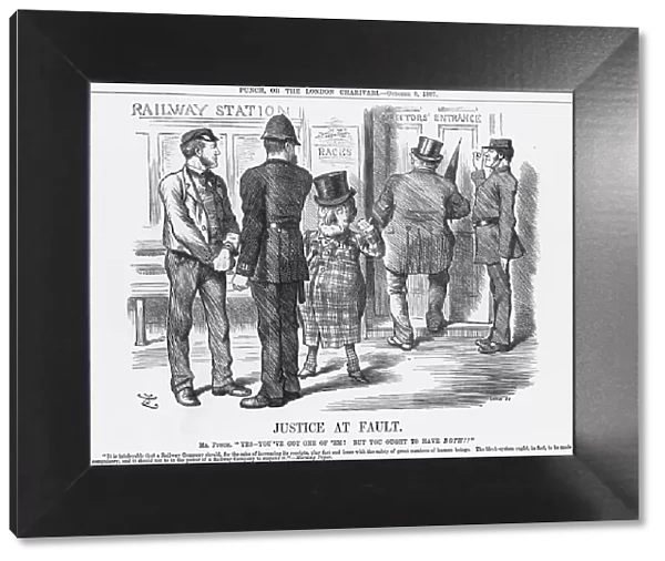Justice at Fault, 1887. Artist: Joseph Swain
