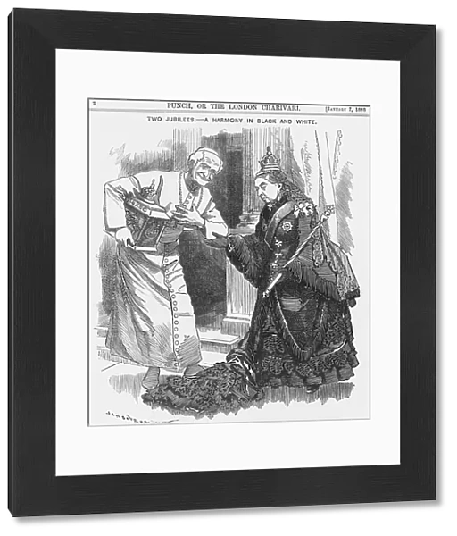 Two Jubilees - a Harmony in Black and White, 1888