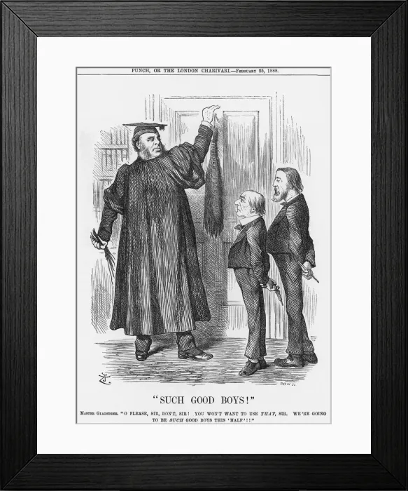 Framed Print : Such Good Boys!, 1888. Artist: Joseph Swain Framed Print : Such Good Boys!, 1888. Artist: Joseph Swain