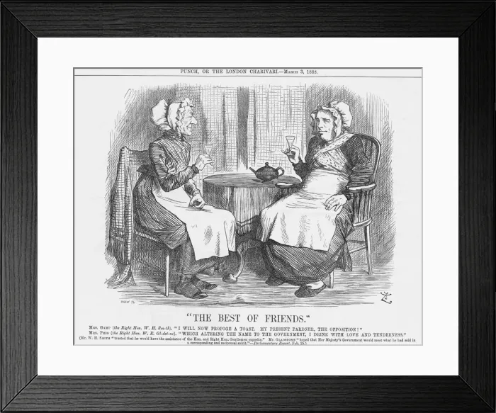 Framed Print : The Best of Friends, 1888. Artist: Joseph Swain Framed Print : The Best of Friends, 1888. Artist: Joseph Swain