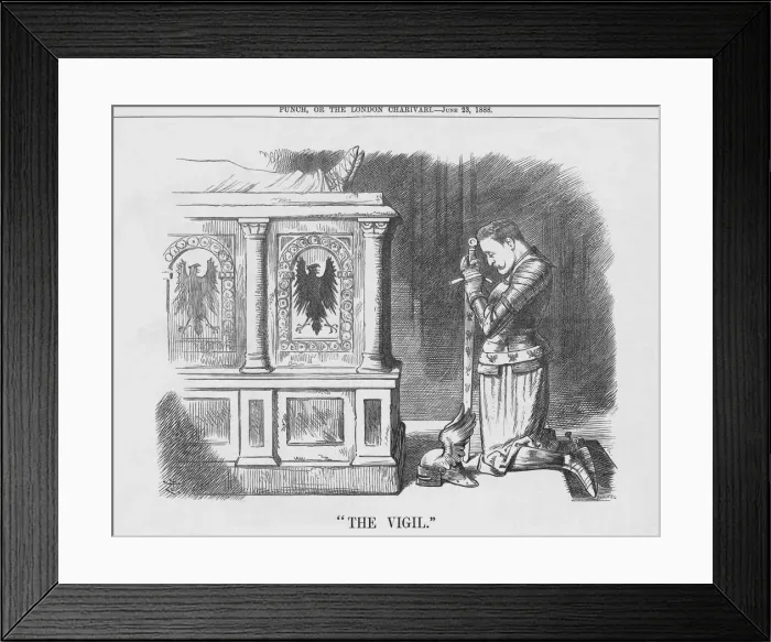 Framed Print : The Vigil, 1888. Artist: Joseph Swain Framed Print : The Vigil, 1888. Artist: Joseph Swain