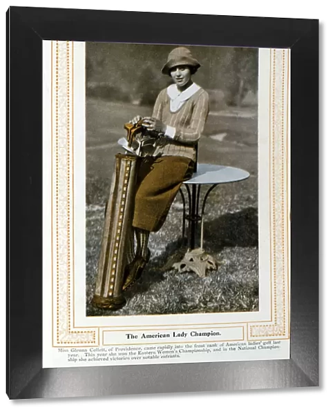 Glenna Collett, US Womens Amateur Golf Champion, 1922