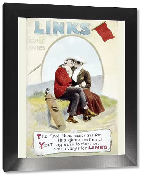 The Links postcard, 1905