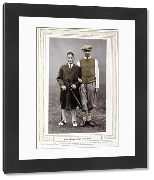 Two Great Ones Who Fail - Bobby Jones and Roger Wethered, c1920s