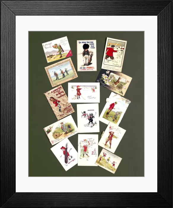 Framed Print : Greetings cards, c1905-c1920 Framed Print : Greetings cards, c1905-c1920