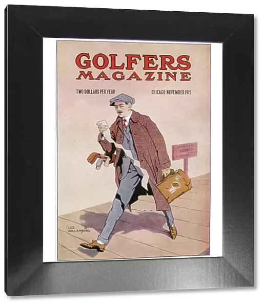 Cover of Golfers Magazine, Chicago, November 1915