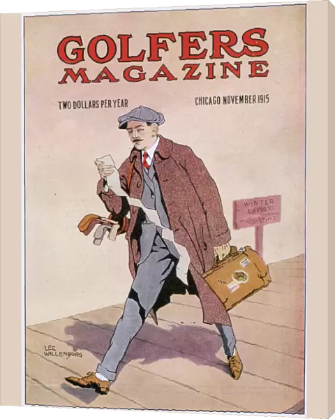 Cover of Golfers Magazine, Chicago, November 1915