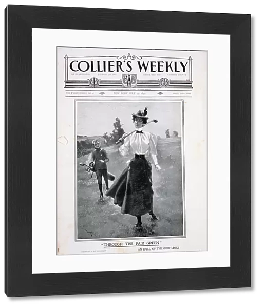 Cover of Colliers Weekly, American, July 29, 1899