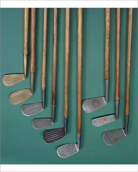 Golf club faces, c1920s
