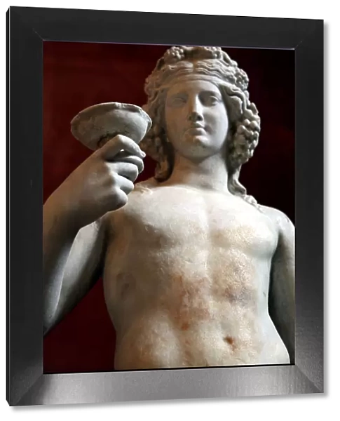 Statue of Dionysus, God of Wine and patron of wine making