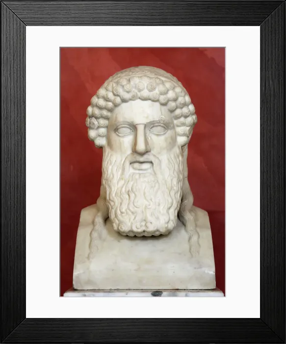 Framed Print : Herm of Hermes Framed Print : Herm of Hermes