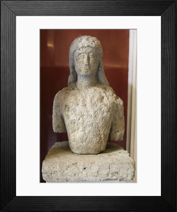 Framed Print : Kouros, late 6th-early 5th century BC Framed Print : Kouros, late 6th-early 5th century BC