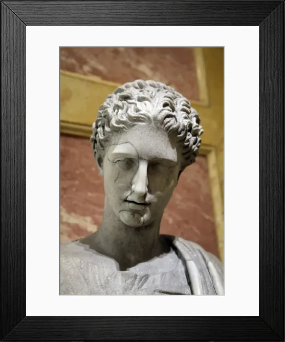 Framed Print : Head of Artemis, 2nd century Framed Print : Head of Artemis, 2nd century