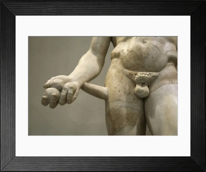 Framed Print : Statue of Heracles, 2nd century Framed Print : Statue of Heracles, 2nd century