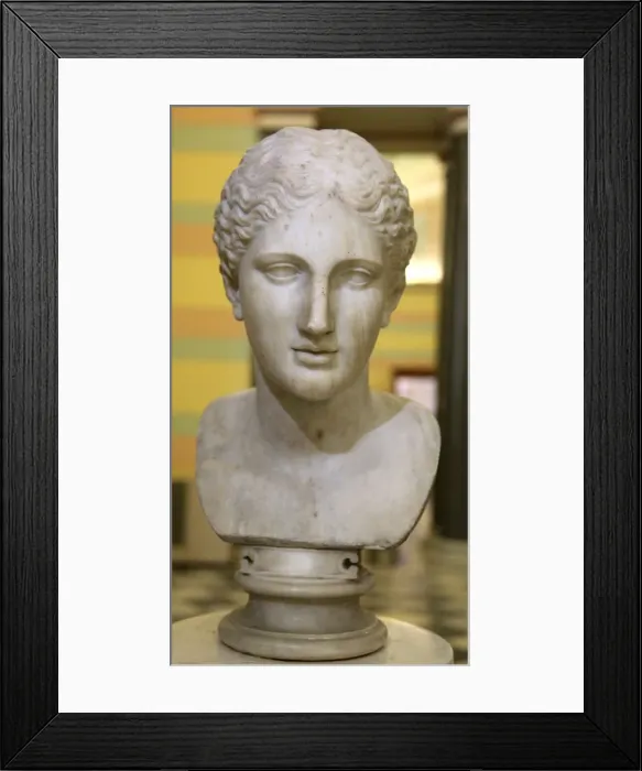 Framed Print : Head of Artemis, 2nd century Framed Print : Head of Artemis, 2nd century