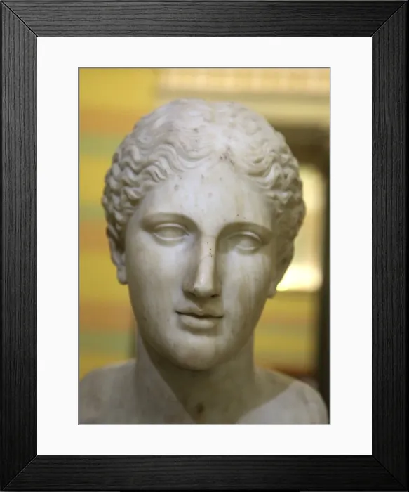 Framed Print : Head of Artemis, 2nd century Framed Print : Head of Artemis, 2nd century