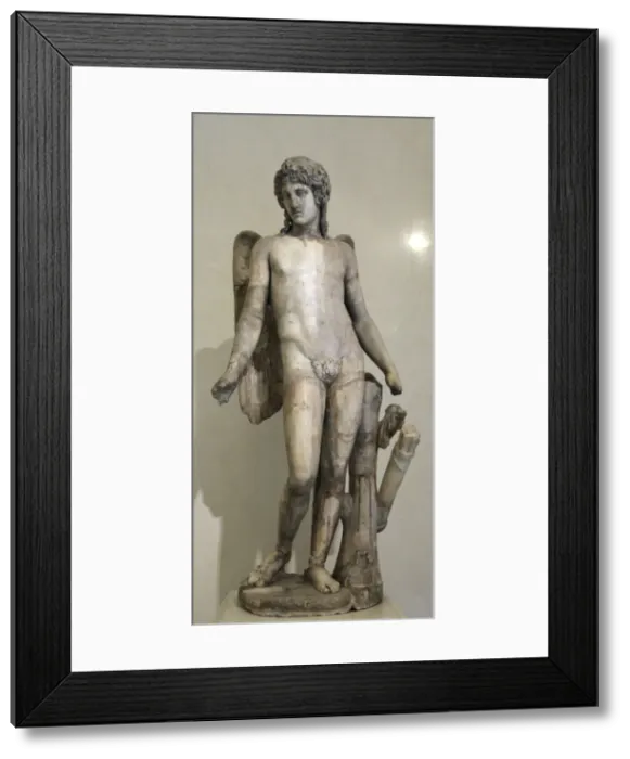 Framed Print : Statue of Eros, 2nd century Framed Print : Statue of Eros, 2nd century