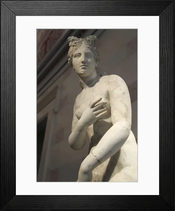 Framed Print : Statue of Aphrodite, Goddess of Beauty and Love Framed Print : Statue of Aphrodite, Goddess of Beauty and Love