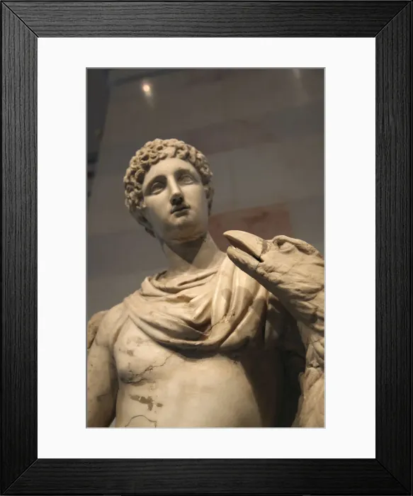 Framed Print : Statue of Ganymede with the Eagle Framed Print : Statue of Ganymede with the Eagle