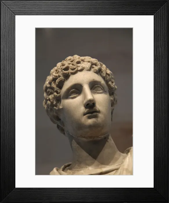 Framed Print : Head of Ganymede Framed Print : Head of Ganymede