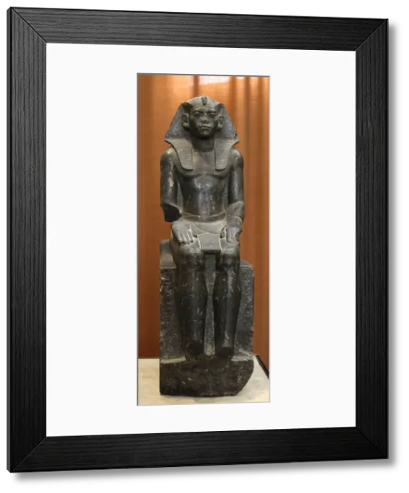 Framed Print : Statue of Amenemhat III, 19th century BC Framed Print : Statue of Amenemhat III, 19th century BC