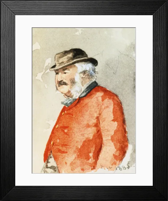 Framed Print : Mr Bennett, 1885. Artist: Thomas Hodge