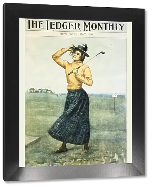 Cover of The Ledger Monthly, American, 1899