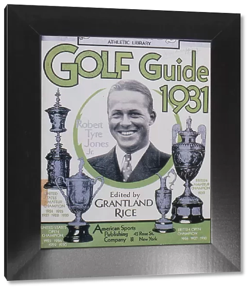 Golf Guide 1931, featuring Bobby Jones, American, 1931