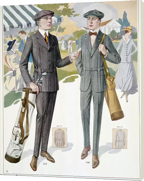 Golfing fashions, c1910s