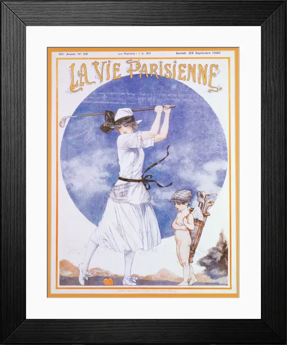 Framed Print : Cover of La Vie Parisienne, French magazine, 23 September 1922 Framed Print : Cover of La Vie Parisienne, French magazine, 23 September 1922