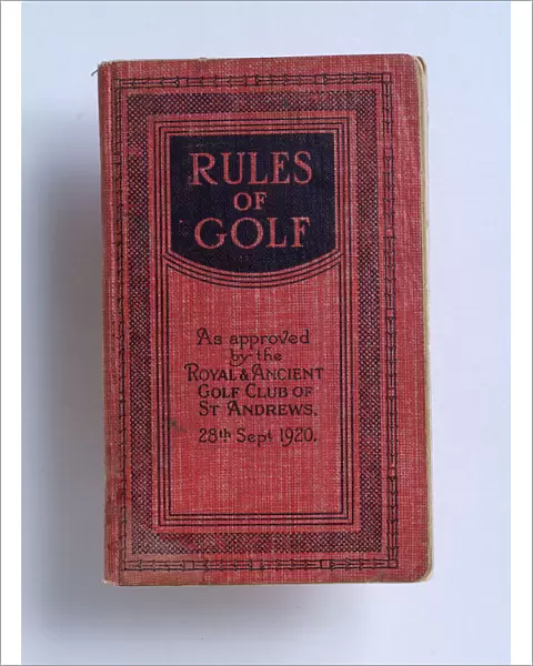 The Rules of Golf, 1920