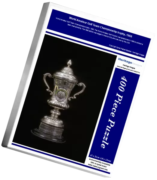 World Amateur Golf Team Championship trophy, 1966