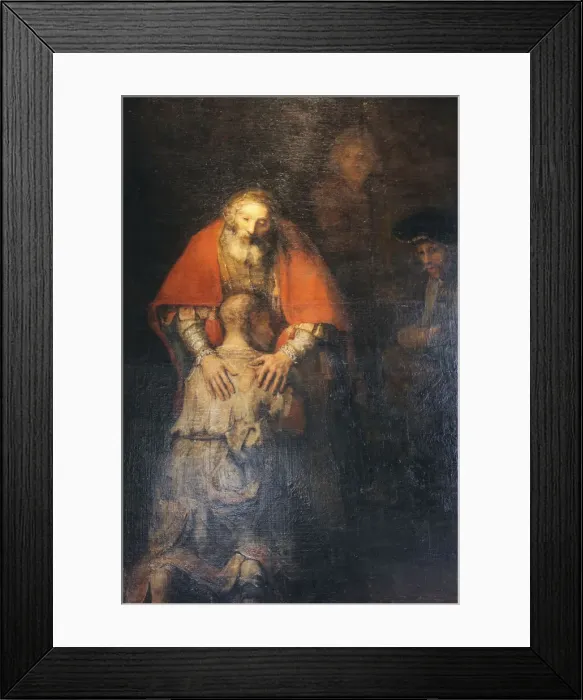 Framed Print : The Return of the Prodigal Son, c1665-c1669. Artist: Rembrandt Harmensz van Rijn Framed Print : The Return of the Prodigal Son, c1665-c1669. Artist: Rembrandt Harmensz van Rijn