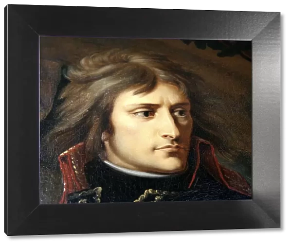 Napoleon Bonaparte on the Bridge at Arcole, c1796-c1797. Artist: Antoine-Jean Gros