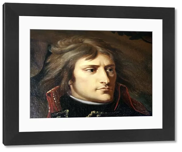 Napoleon Bonaparte on the Bridge at Arcole, c1796-c1797. Artist: Antoine-Jean Gros